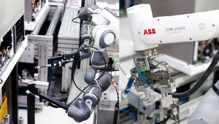 ABB-Cobots automatisieren Qualitätskontrolle in der Kühlschrankfabrik von Electrolux