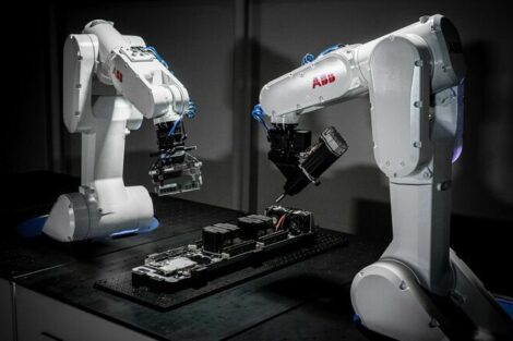 ABB und Molg: mit Roboter-Mikrofabriken gegen Elektroschrott in Rechenzentren