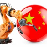 Robotic_arm_with_Chinese_flag._Modern_technology,_industry_and_production_in_China_concept,_3D_rendering_isolated_on_white_background