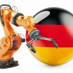 Robotic_arm_with_German_flag._Modern_technology,_industry_and_production_in_Germany_concept,_3D_rendering_isolated_on_white_background