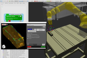 Oberflächenbearbeitung: Roboter bearbeiten auch Kleinserien