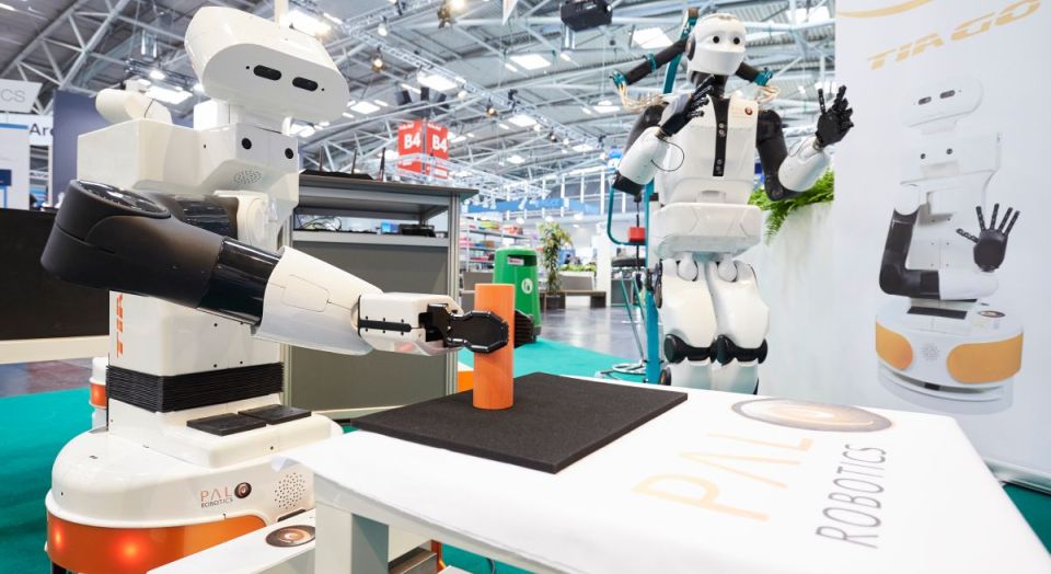Roboter auf der Automatica, Leitmesse für intelligente Automation und Robotik