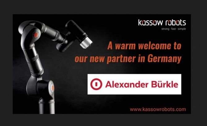 Alexander Bürkle startet mit Kassow Robots neues Geschäftsfeld Robotik