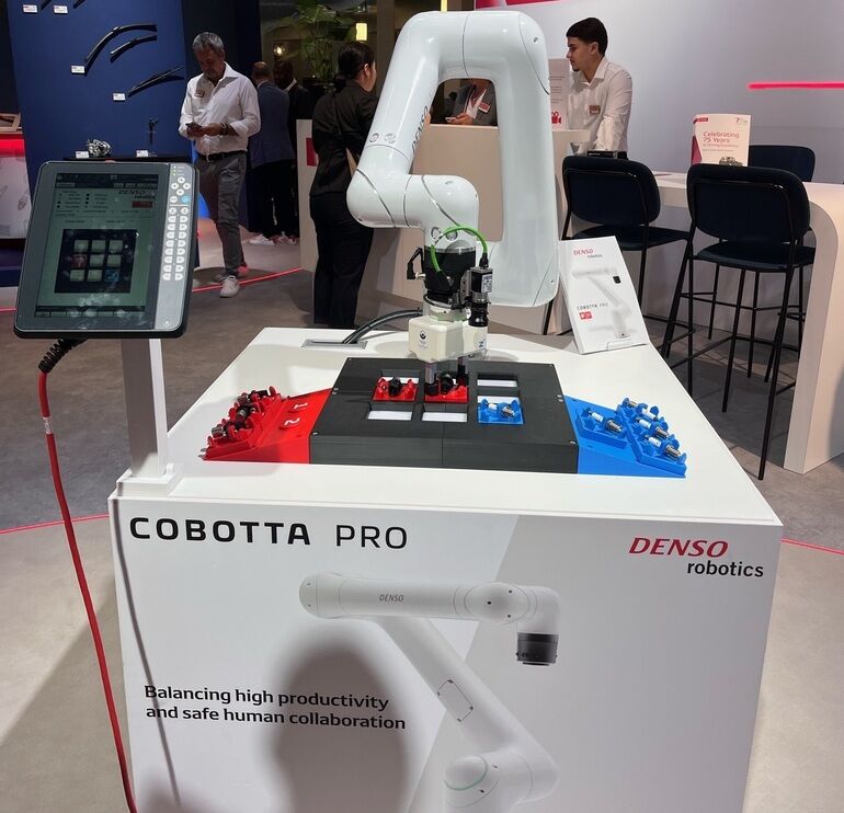 Denso Robotics auf der Motek: Mit Cobotta Pro interagieren