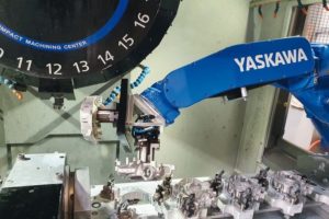 Magnesiumbearbeitung mit Yaskawa-Roboter automatisiert