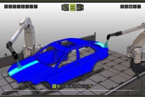 Cenits Fastsuite: 3D-Simulation für das Lackieren und Besprühen mit dem Roboter
