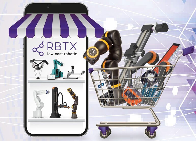 Robotik-Marktplatz 2.0: Igus verpasst RBTX ein Update