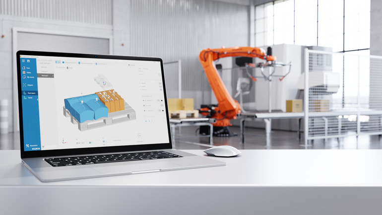 Kukas Flexpal: Intuitive Software für die Roboter-Palettierung