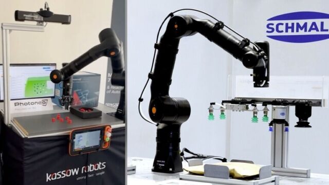 Kassow Robots erweitert Cobot-Ökosystem KR Pulse mit Schmalz und Photoneo