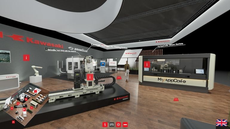 Kawasaki Robotics startet Virtual Expo 2020