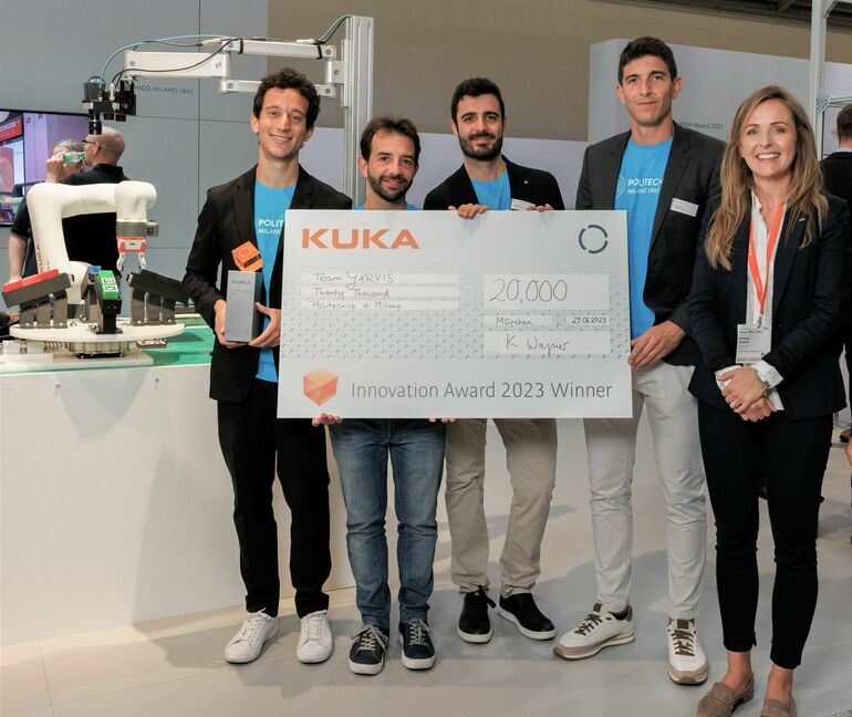 Der Kuka Innovation Award 2023 geht nach Italien