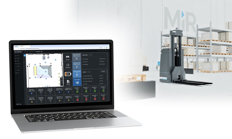 Neue MiR Fleet Enterprise Software setzt Maßstäbe beim AMR-Flottenmanagement