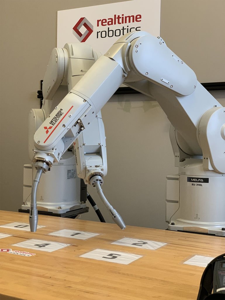 Roboter lernen Kollisionsvermeidung