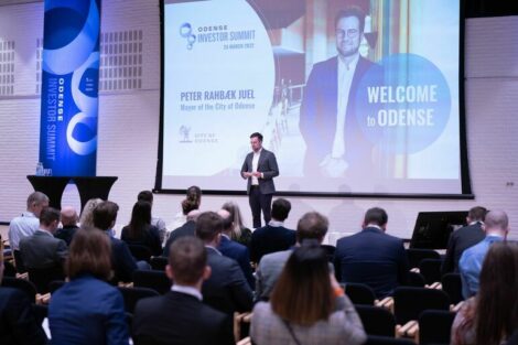 Viele Start-Ups beim Odense Investor Summit
