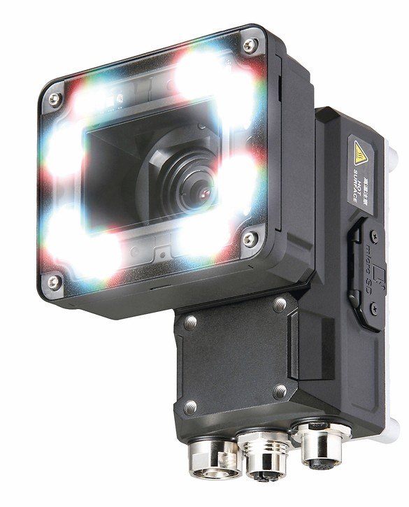 Smart-Kamera mit mehrfarbiger Leuchte
