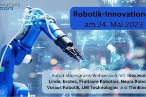 Websession: Acht Robotik-Innovationen auf einen Streich