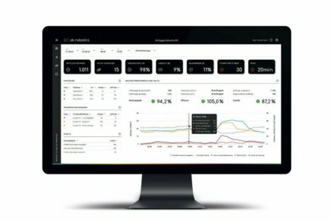 Analyse-App von ek Robotics: FTS im laufenden Betrieb optimieren