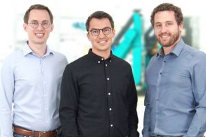Das Geschäftsleiter-Trio bei Fruitcore Robotics (v.l.): Josef Mardijan (CFO), Patrick Heimburger (CRO) und Jens Riegger (CEO). Bild: Fruitcore Robotics